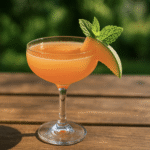 Cantaloupe Ginger Cocktail