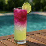 Cucumber Dragonfruit Vodka Limeade