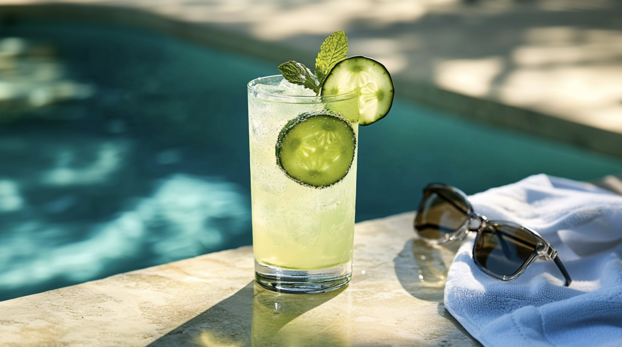 Cucumber Mint Gin Fizz