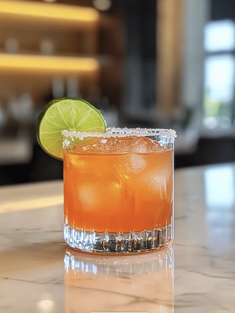 Guava Aperol Margarita