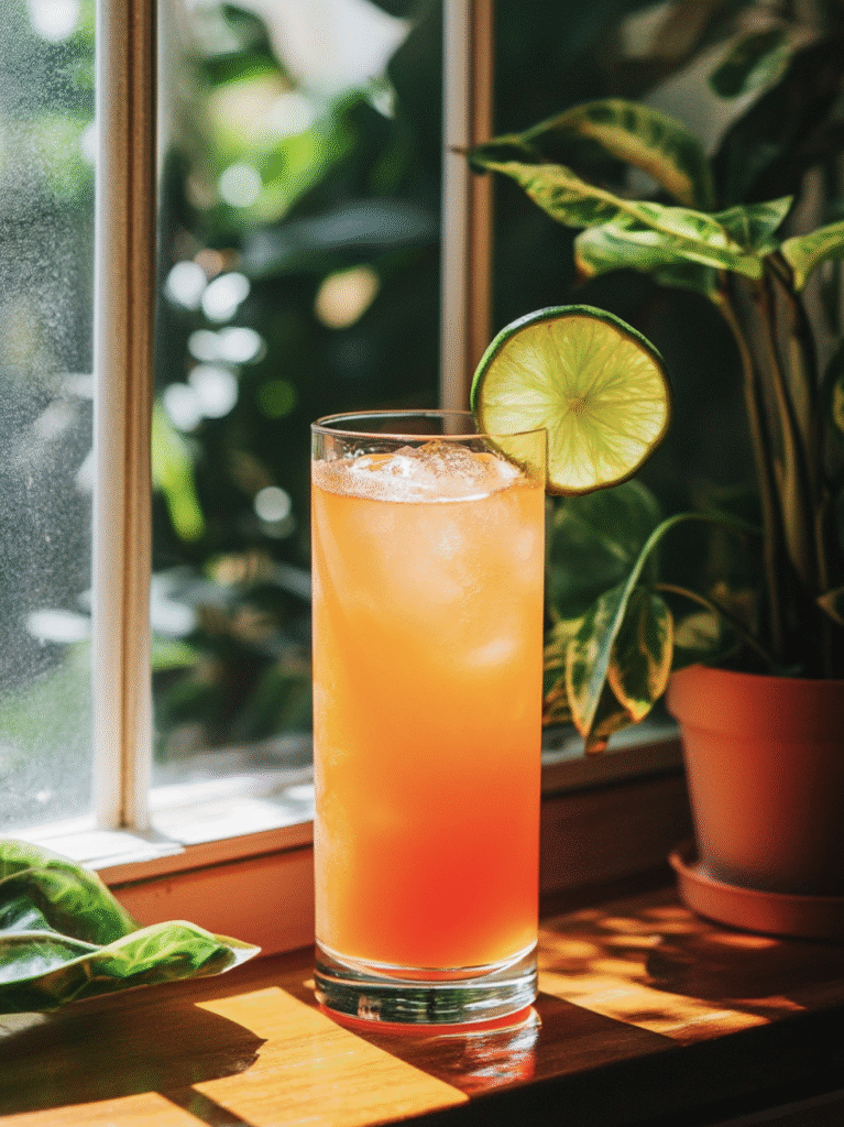 Guava Rum Cocktail