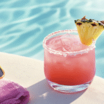 Hibiscus Pineapple Margarita