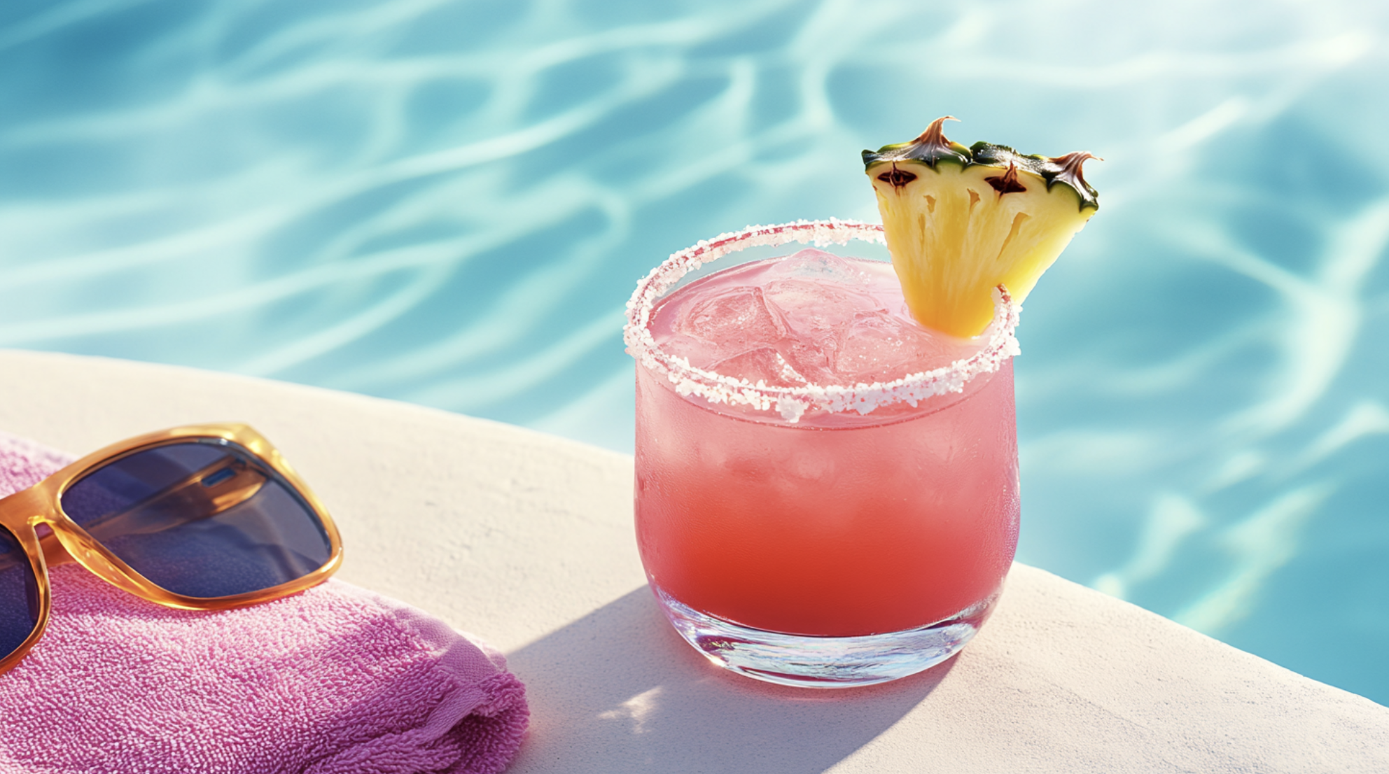 Hibiscus Pineapple Margarita