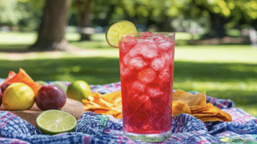 Hibiscus Vodka Cooler