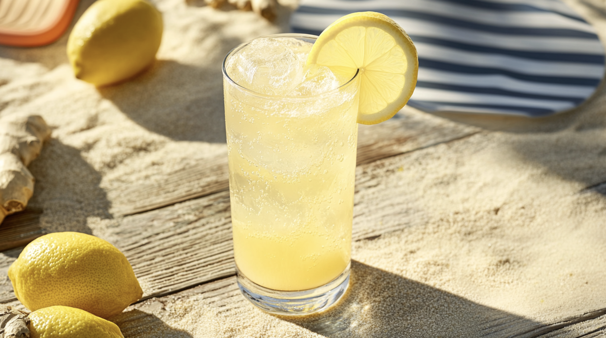 Lemon Ginger Fizz