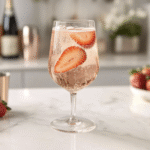 Lillet Strawberry Spritz