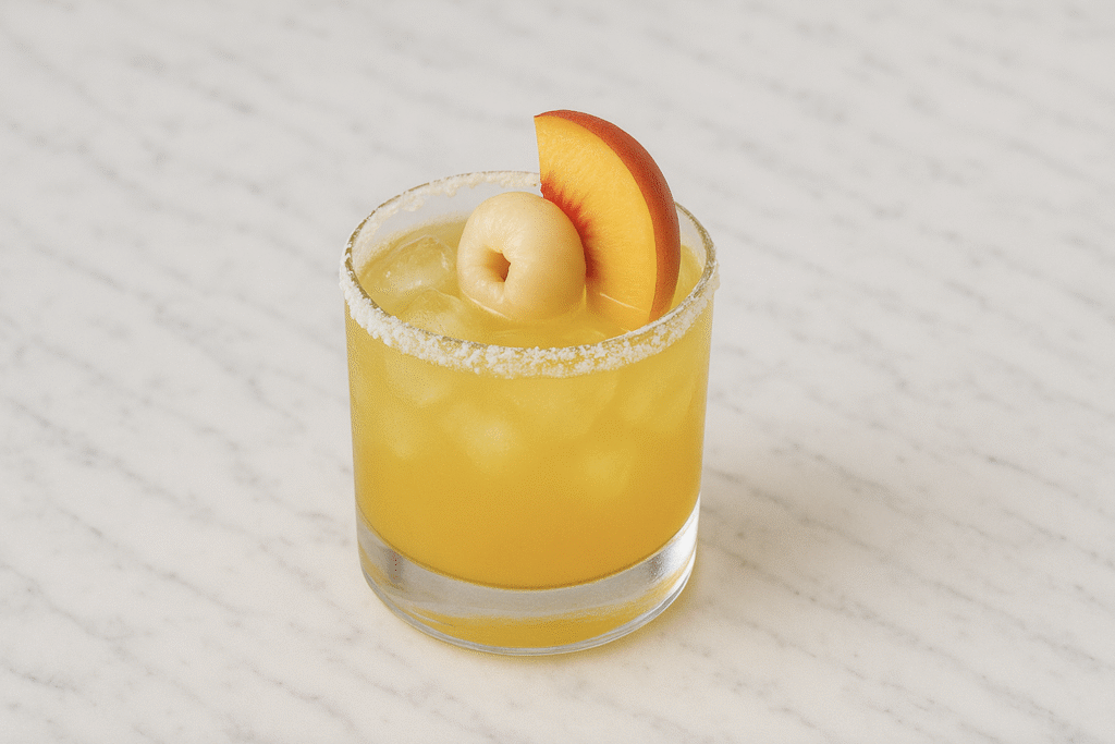 Lychee Peach Margarita
