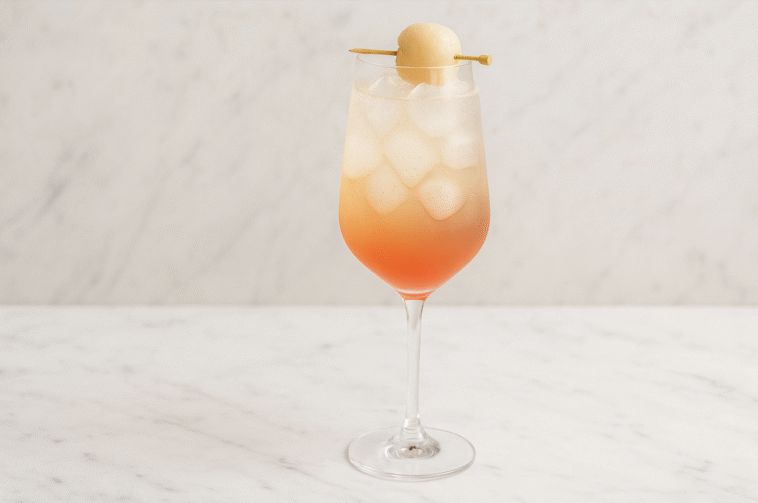 Lychee Sunrise Spritz