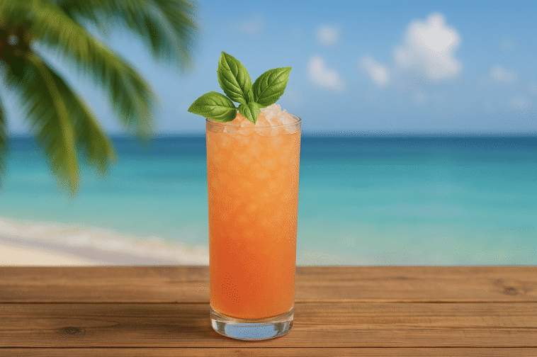 Mango-and-Papaya-Swizzle