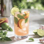 Peach Vodka Mojito