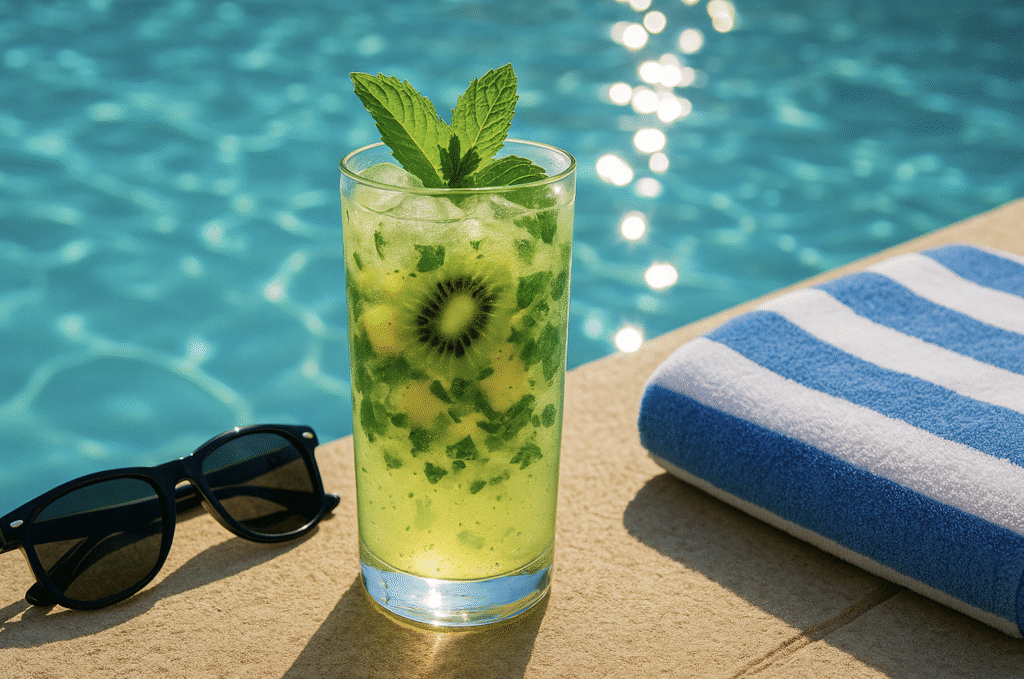 Pineapple Kiwi Mojito