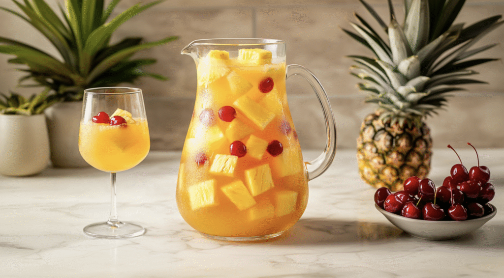 Pineapple Mango Colada Sangria