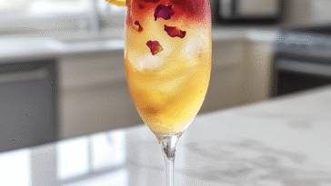 Pink Lychee Rose Gin Spritz