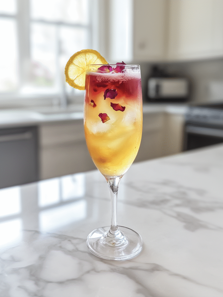 Pink Lychee Rose Gin Spritz