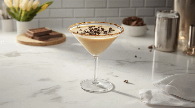 Salted Caramel Chocolate Martini
