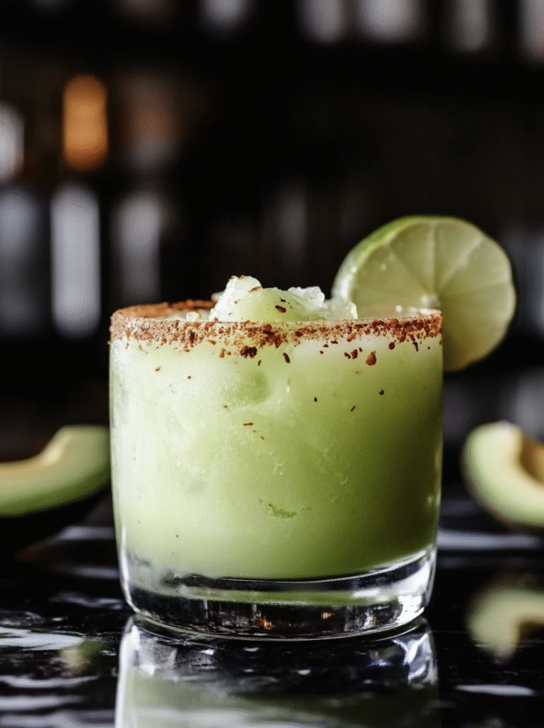 Spicy Avocado Coconut Margarita