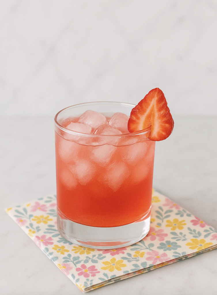 Strawberry Gin and Tonic