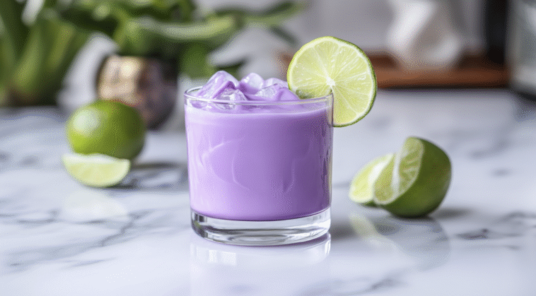 Ube Tequila Cocktail