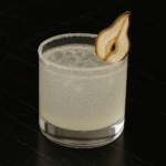 Vanilla Pear and Ginger Fizz