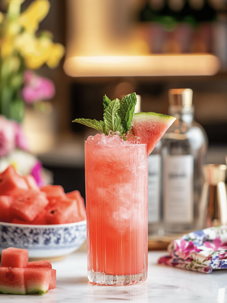 Watermelon Lychee Cocktail