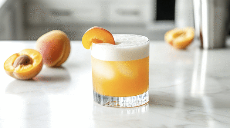 Apricot Bourbon Sour