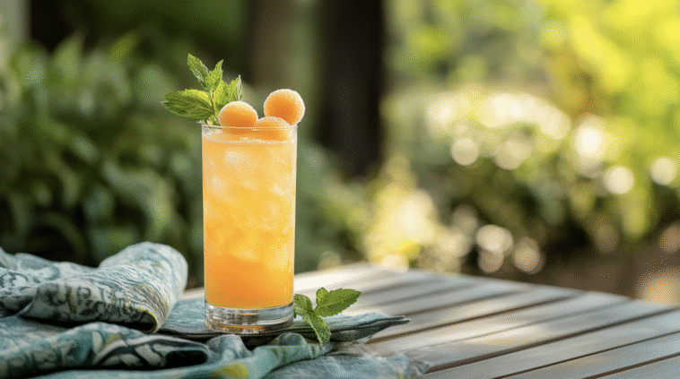 Cantaloupe Gin Spritz