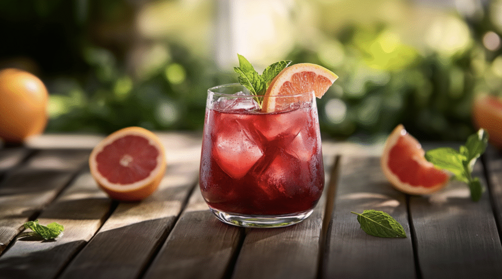 Chambord Bourbon Sangria