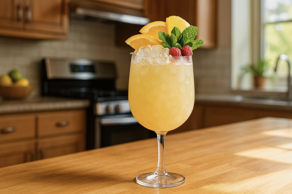 Champagne Cobbler