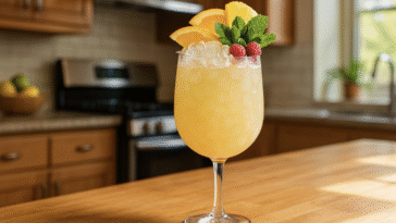 Champagne Cobbler