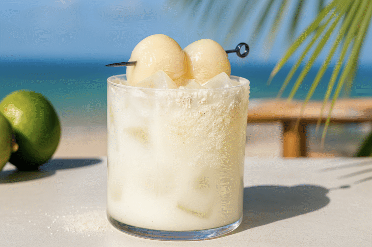 Coconut Lychee Margarita