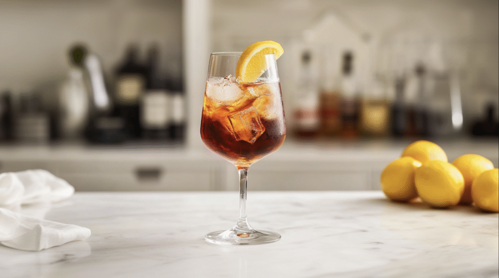 55 Best Prosecco Cocktails to Make at Home 27 Cynar Spritz