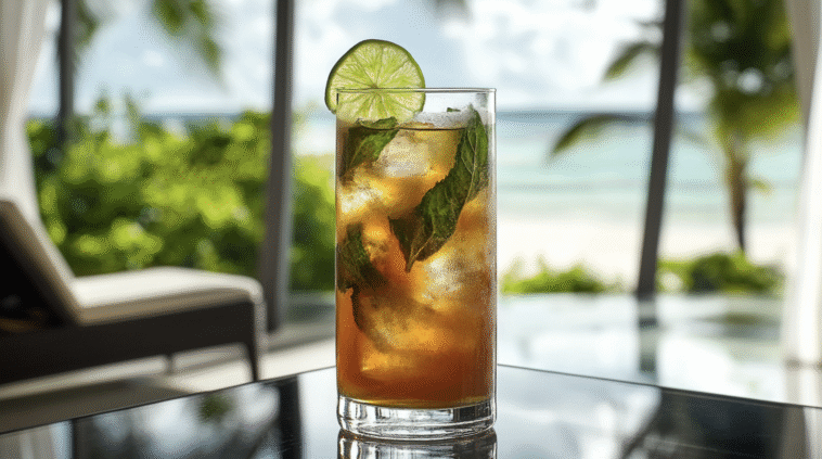 Dark Rum Mojito