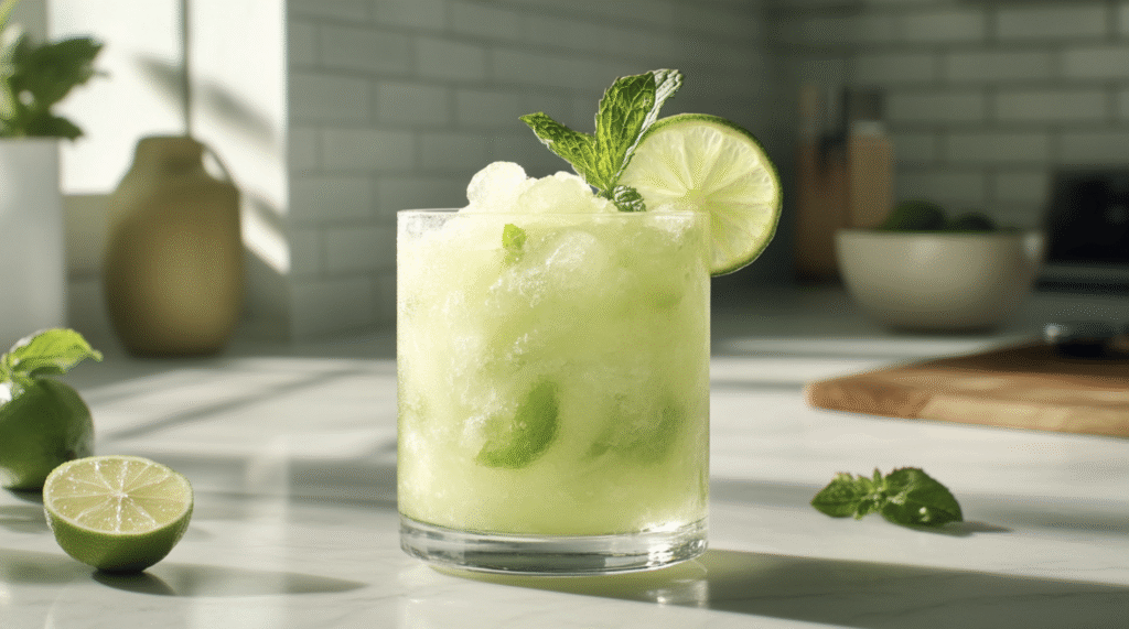 Frozen Lemonade Mojito