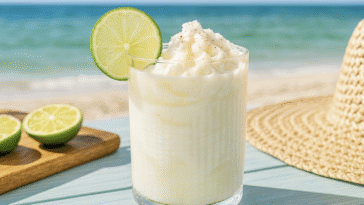 Frozen Spiked Coconut Lemonade