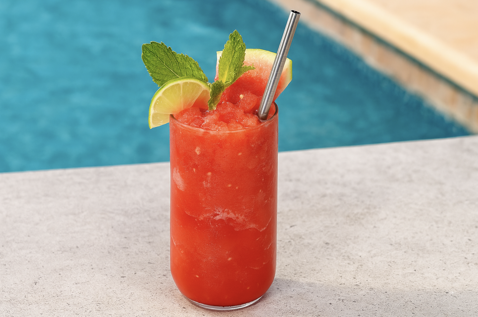 Frozen Watermelon Mojito