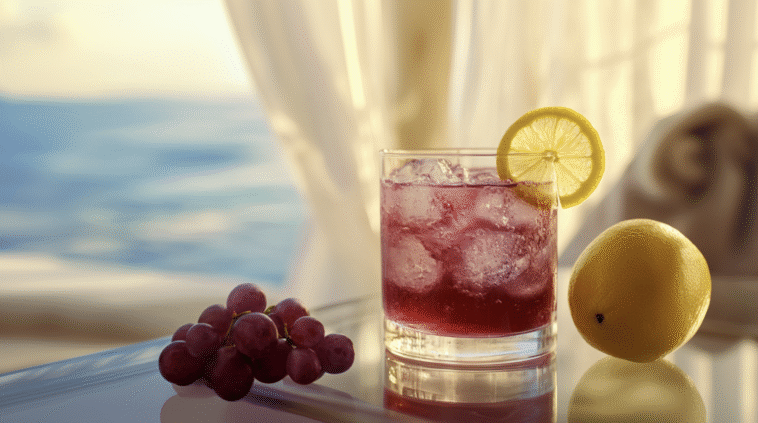 Grape Vodka Refresher