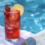 Hibiscus Strawberry Gin Collins