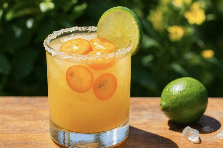 Kumquat Kombucha Margarita