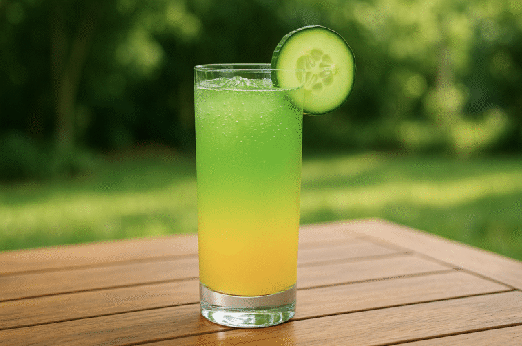 Mango Cucumber Vodka Soda