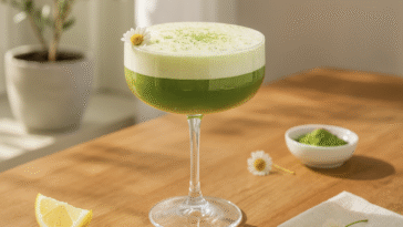 Matcha Gin Sour