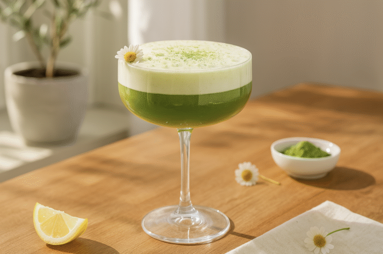 Matcha Gin Sour