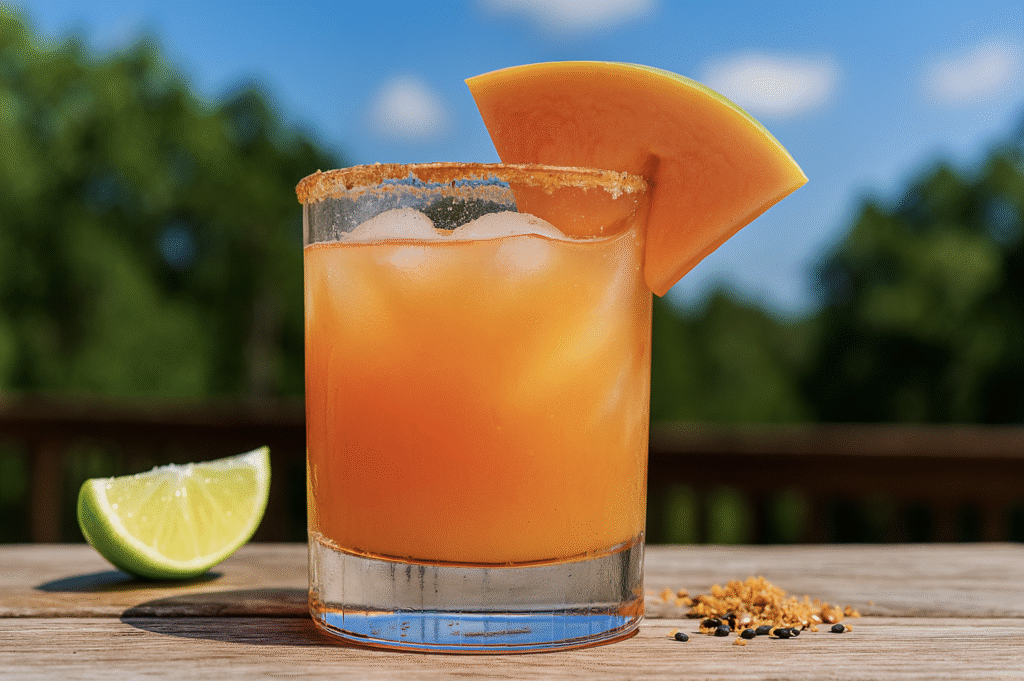 Papaya Blaze Margarita