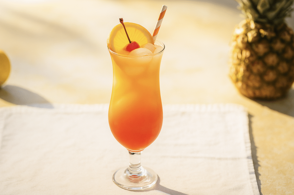 Pineapple Tequila Sunrise