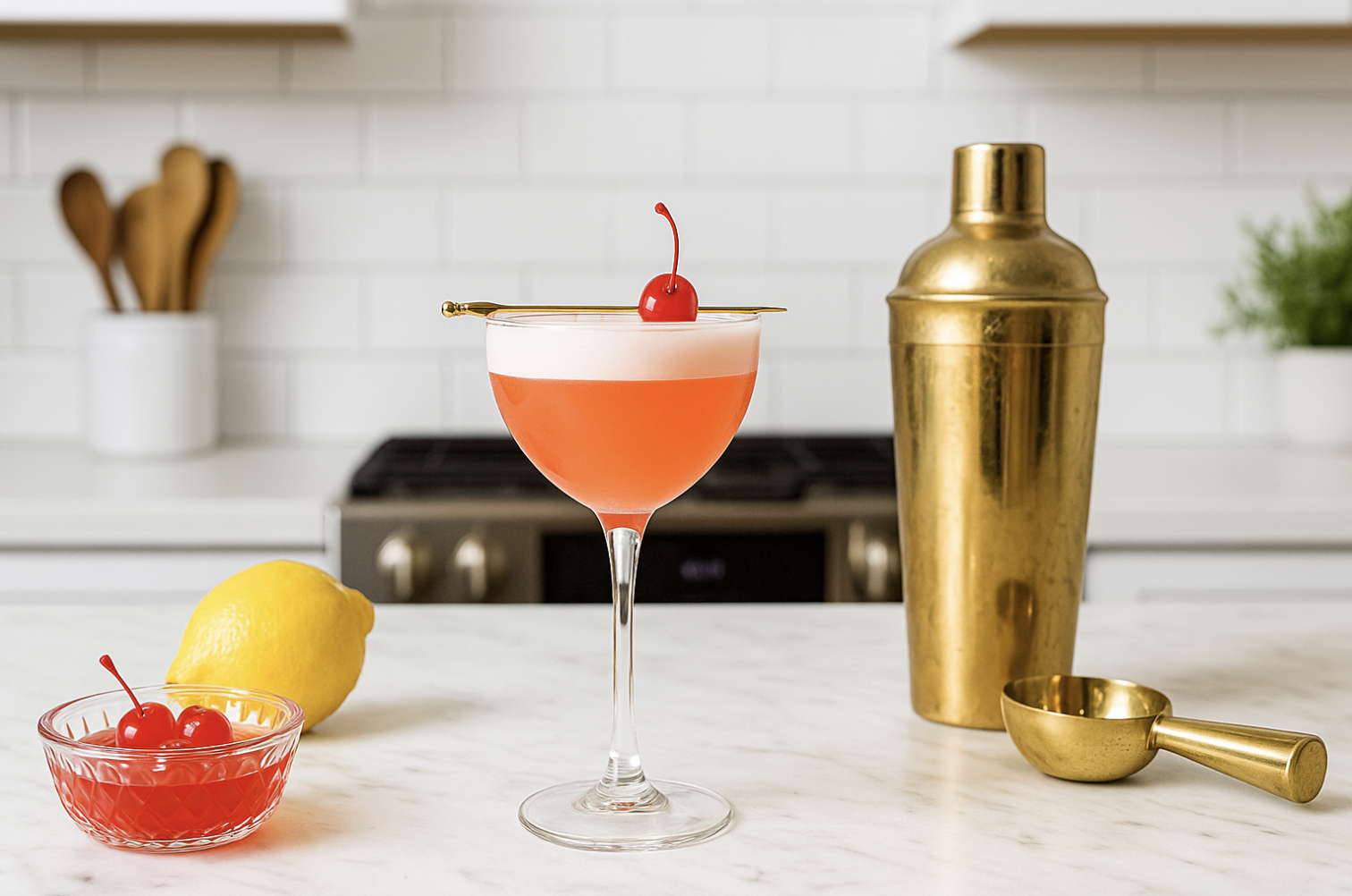 Pink Lady Mocktail