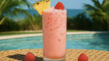 Raspberry Coconut Cooler