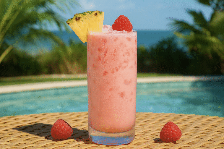 Raspberry Coconut Cooler