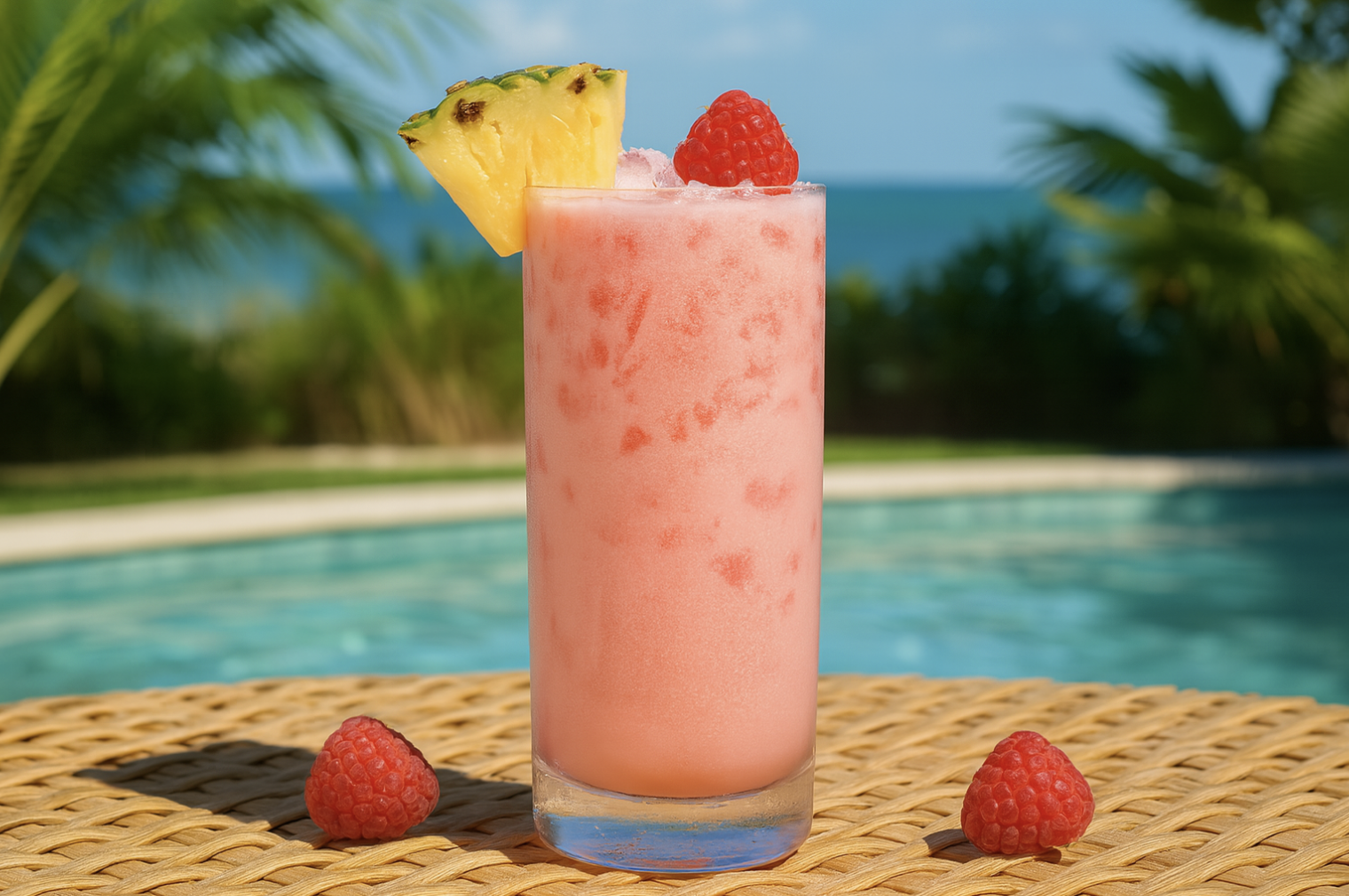 Raspberry Coconut Cooler