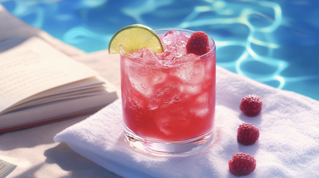 Raspberry Vodka Daiquiri