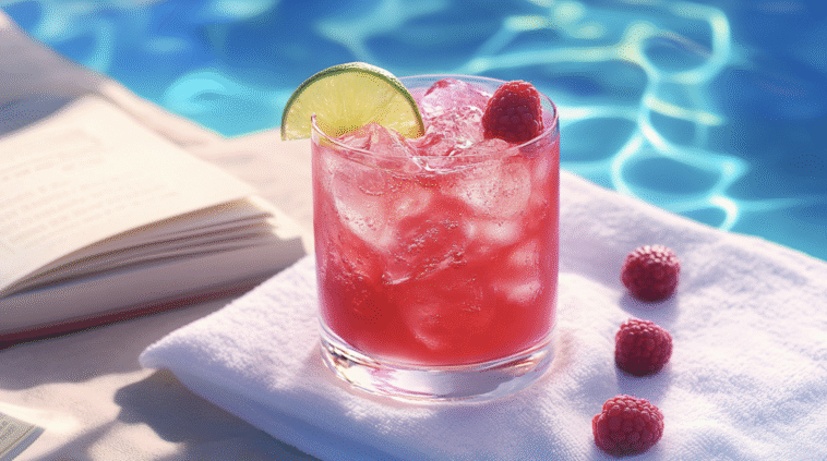 Raspberry Vodka Daiquiri
