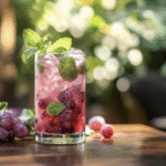 Red Grape Mojito